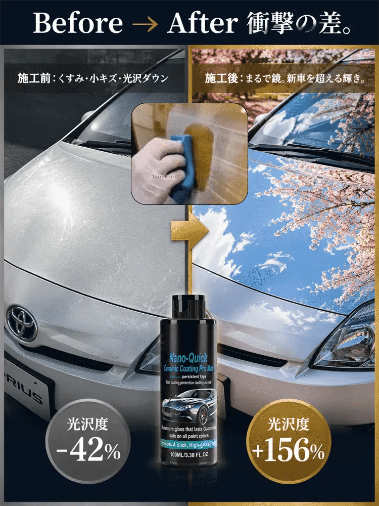 【トヨタ技術園裏技術】全車復活ナノ防弾コーティング剤